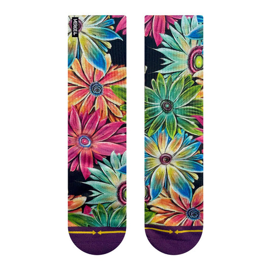 MERGE4 MAX ERHMANN FLOWERS socks