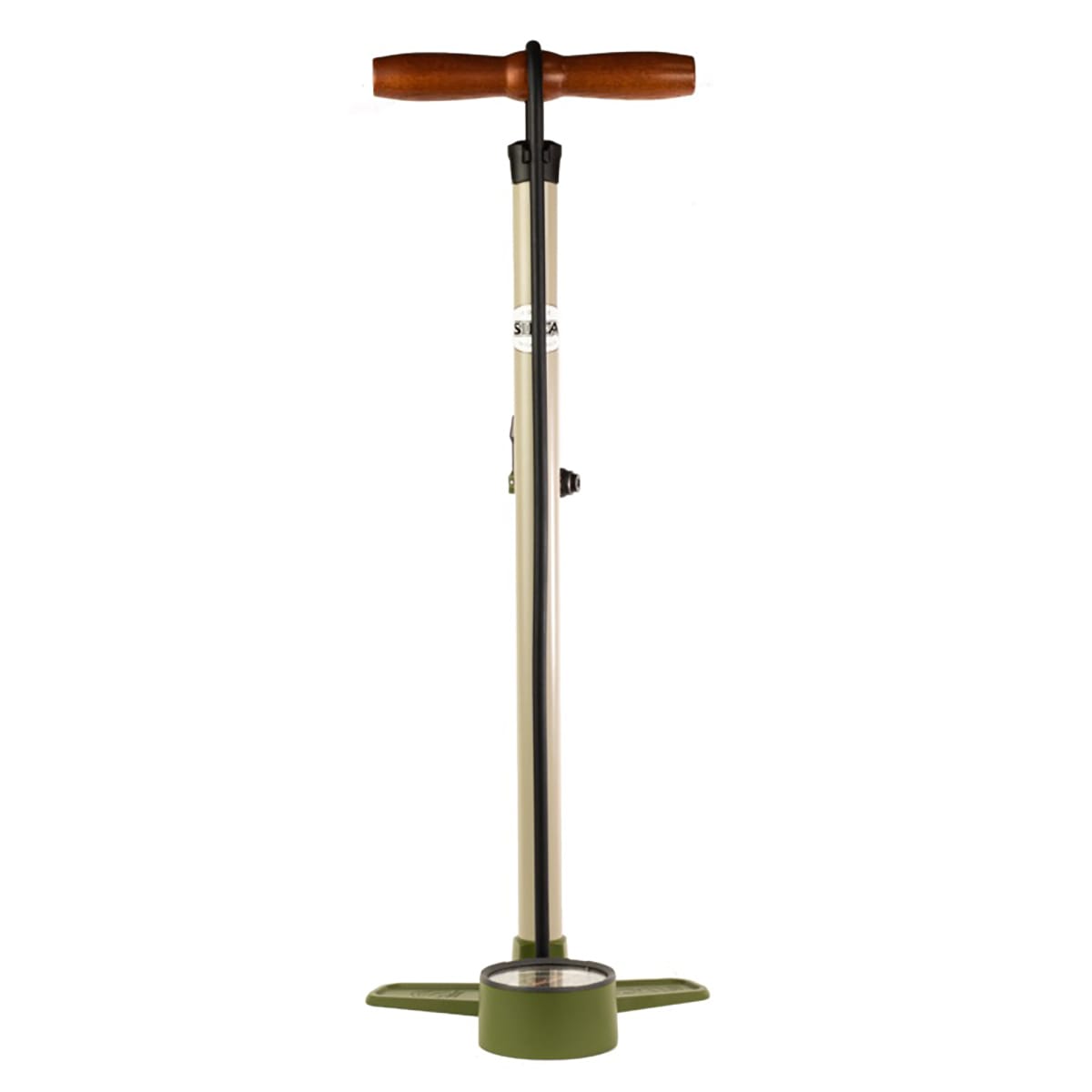 SILCA TERRA FLOOR Foot Pump Green