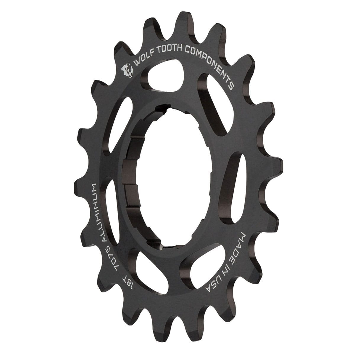 Pignon Single Speed WOLF TOOTH Alu Noir