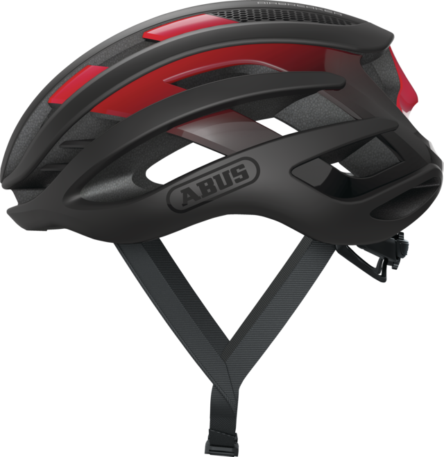 ABUS AIRBREAKER Road Helmet Black/Red