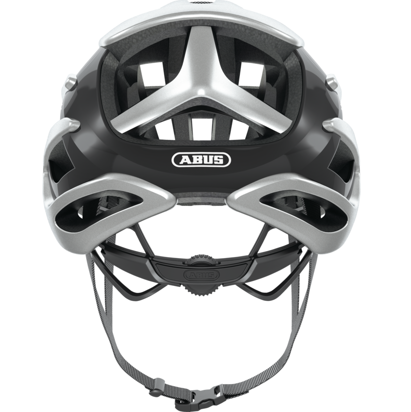 ABUS AIRBREAKER Road Helmet Silver