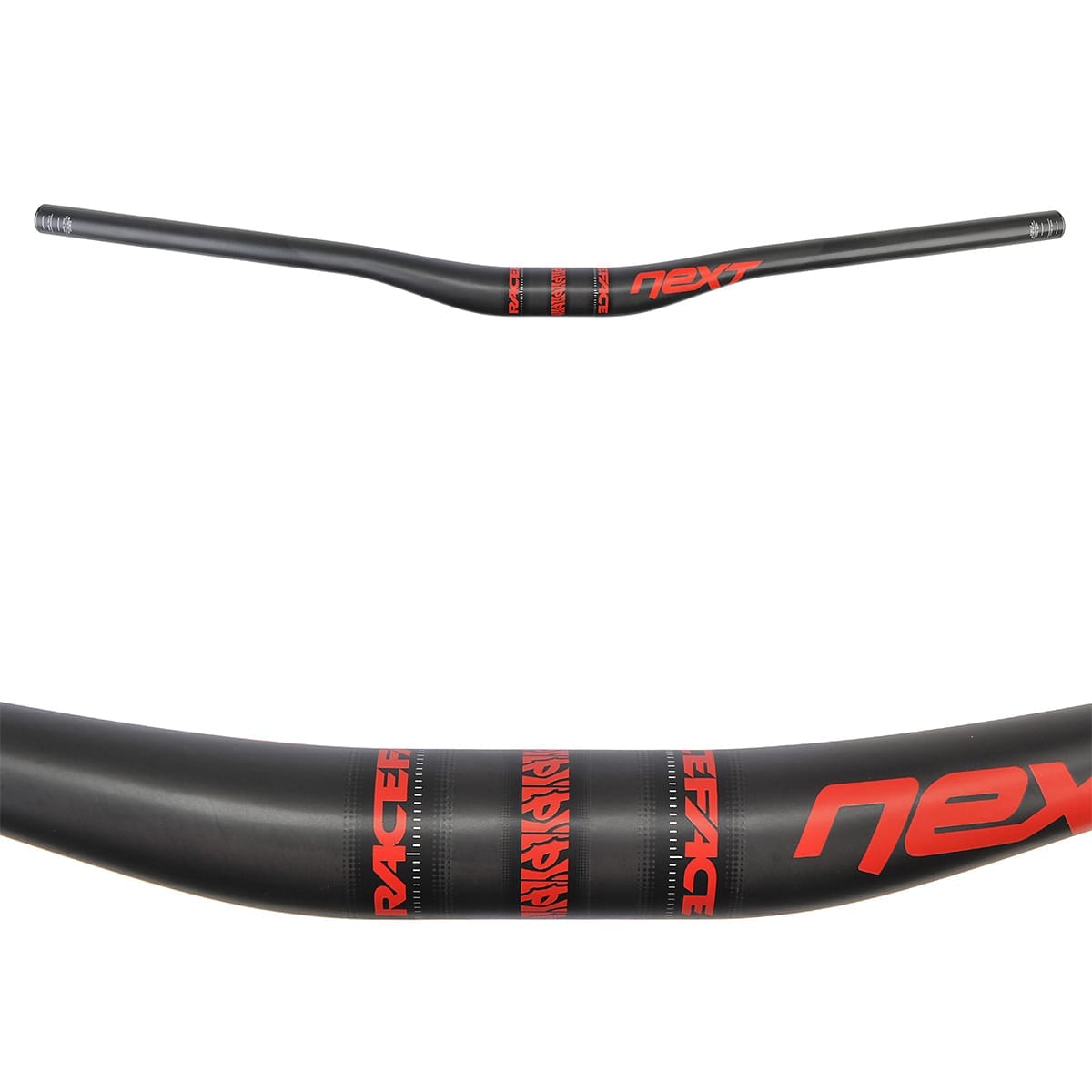 Cintre RACE FACE NEXT Rise 20mm 760mm Carbone/Rouge