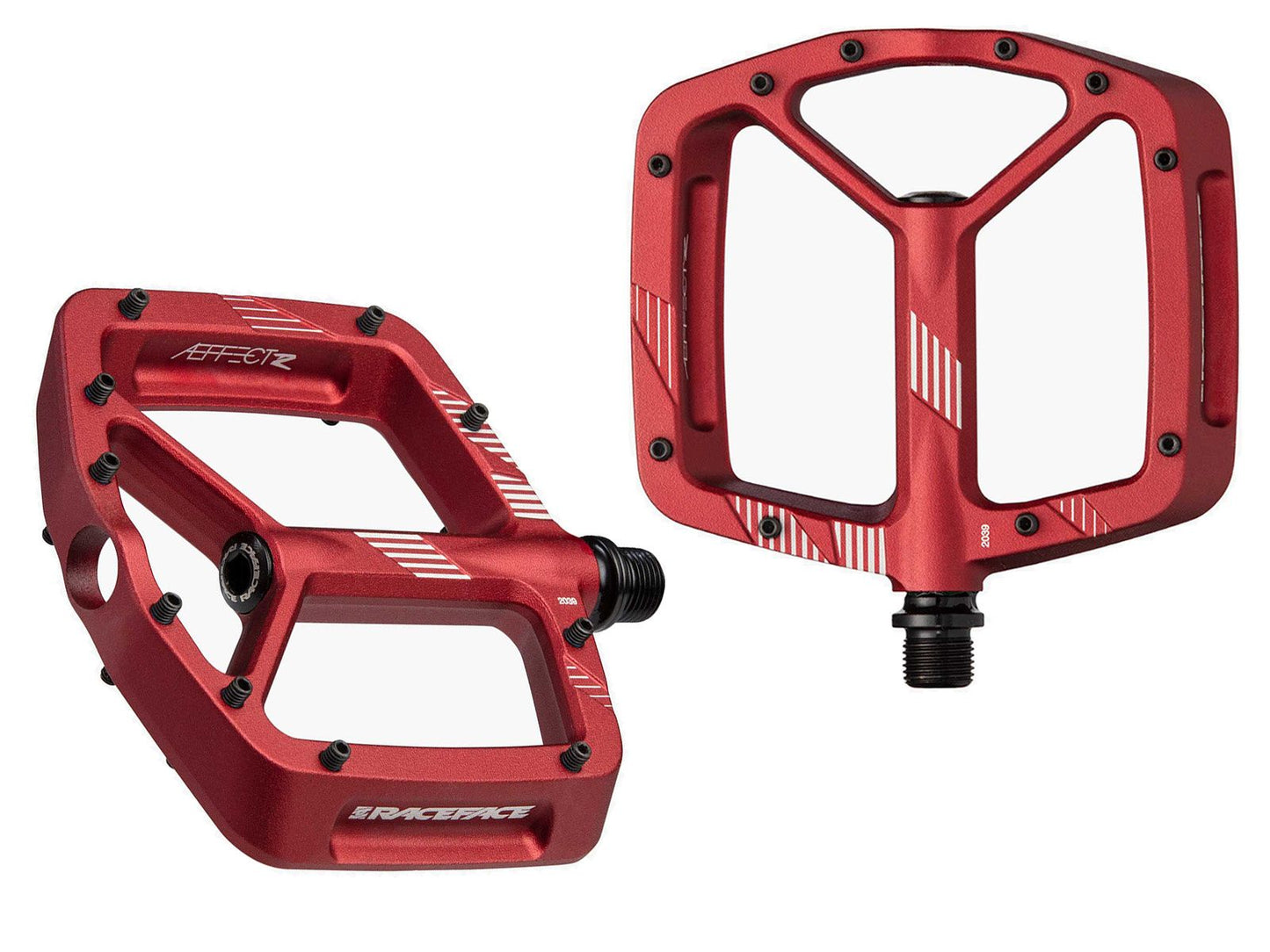 RACE FACE AEFFECT R Red flat pedals