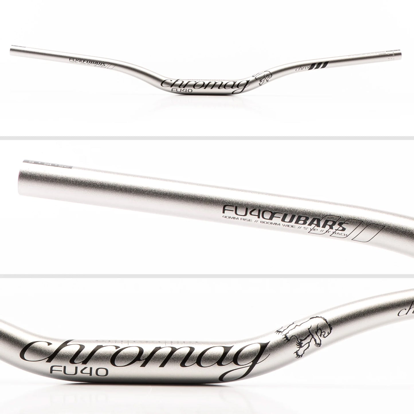 handlebar CHROMAG FU40 Rise 40mm 800mm Grey