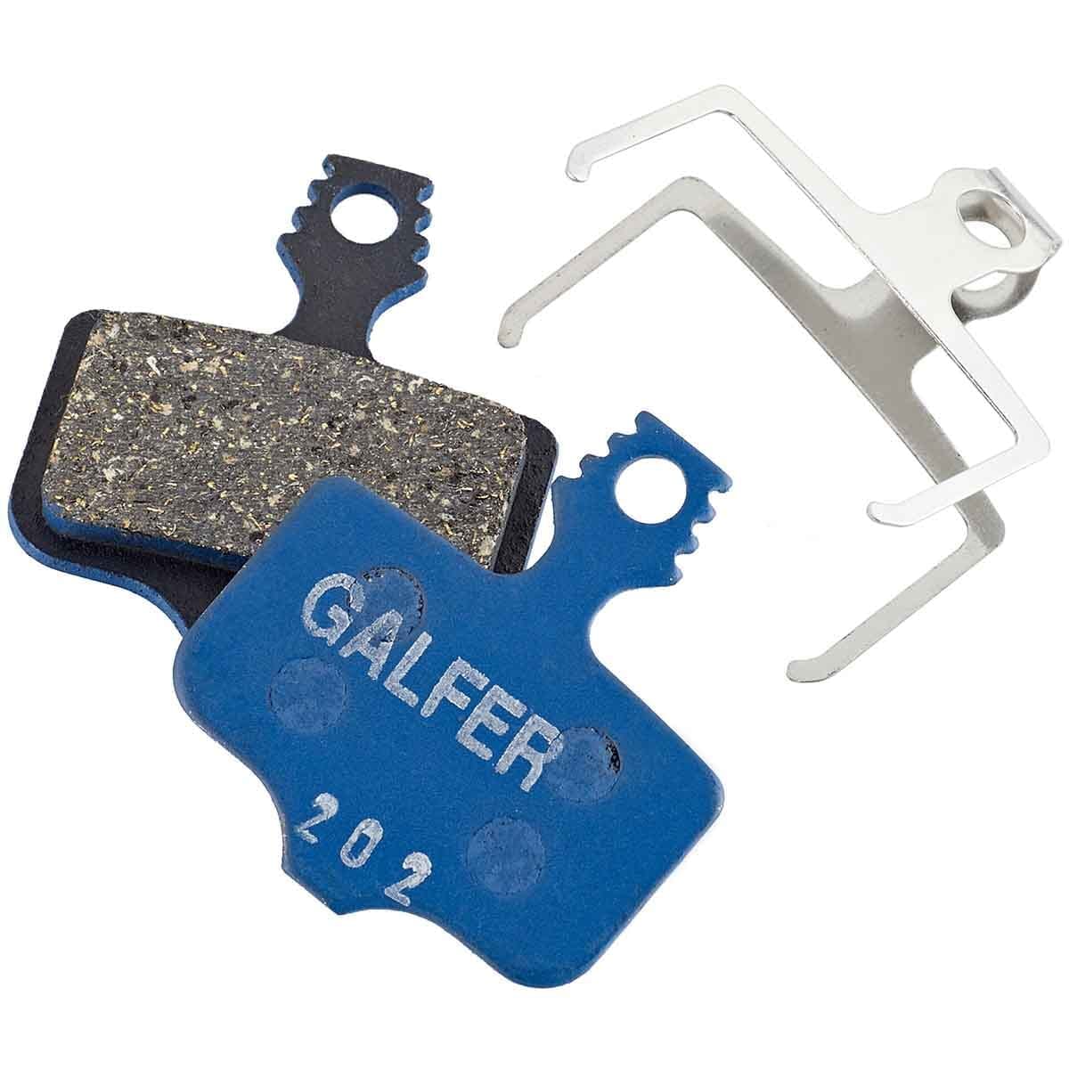 Plaquettes Semi-Métalliques GALFER BIKE pour Avid Elixir 1/3/5/7/XX/XO; SRAM XX/X0/X7/X9/DB/Level/T/TL