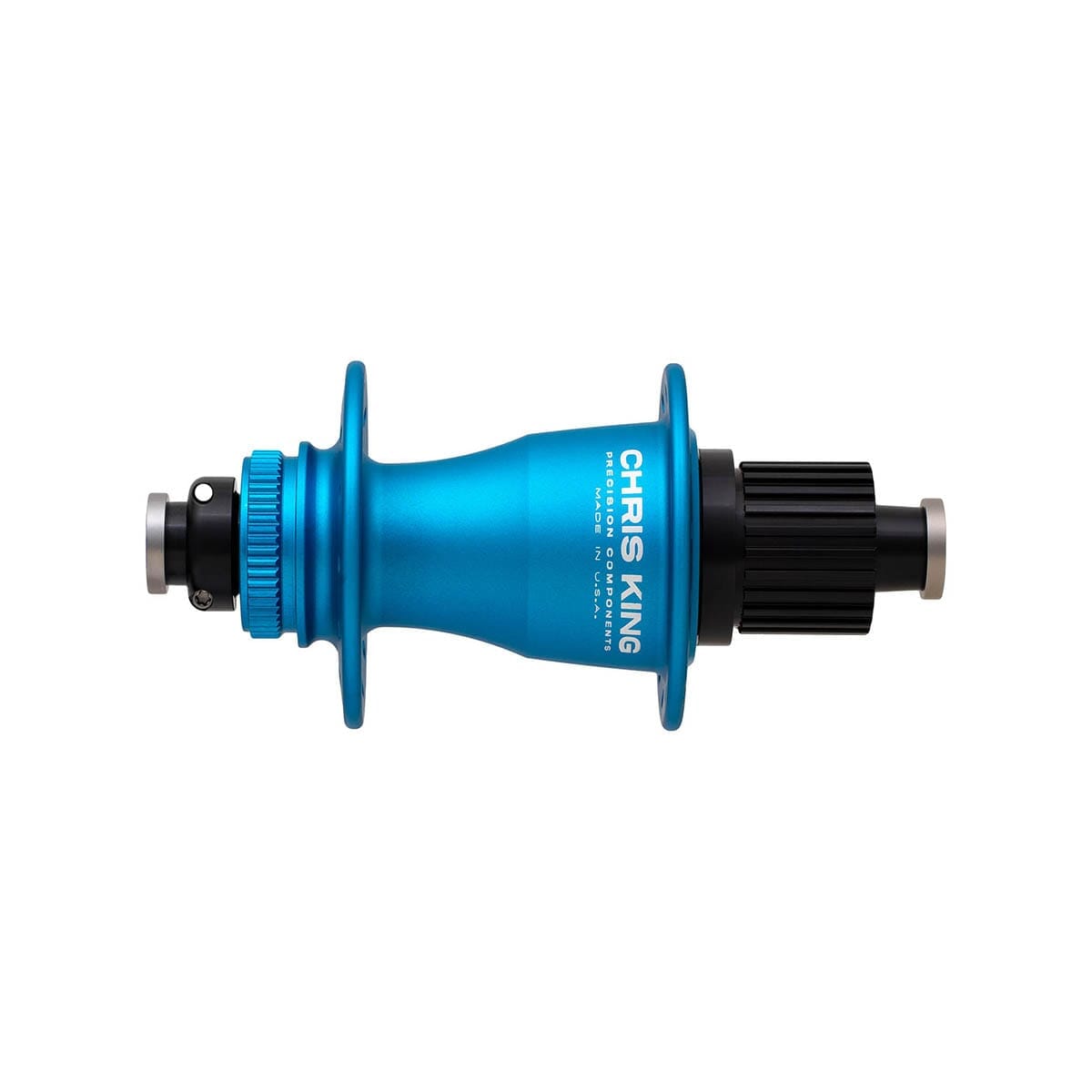 Moyeu Arrière CHRIS KING BOOST CENTERLOCK 28 Trous Turquoise Mat