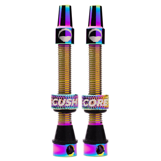 Pair of CUSHCORE 44 mm Tubeless Valves Petrole