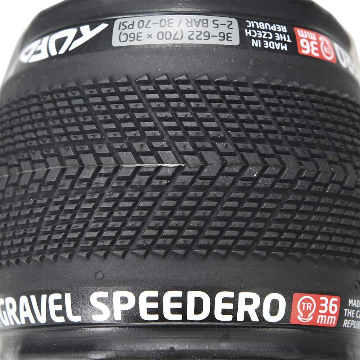 Pneu TUFO GRAVEL SPEEDERO 700x36c Tubeless Ready Noir