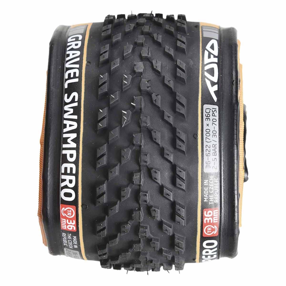 Pneu TUFO GRAVEL SWAMPERO 700x36c Tubeless Ready Beige