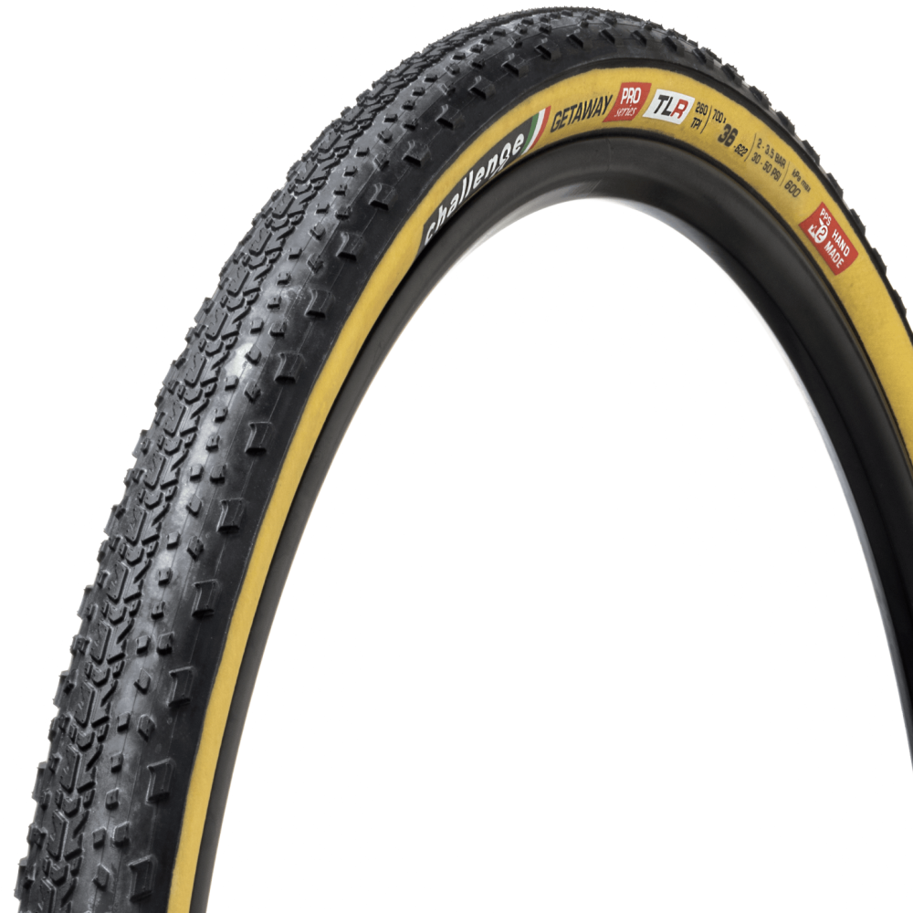 CHALLENGE OPEN GETAWAY 700x36c tire Tubeless Ready Beige