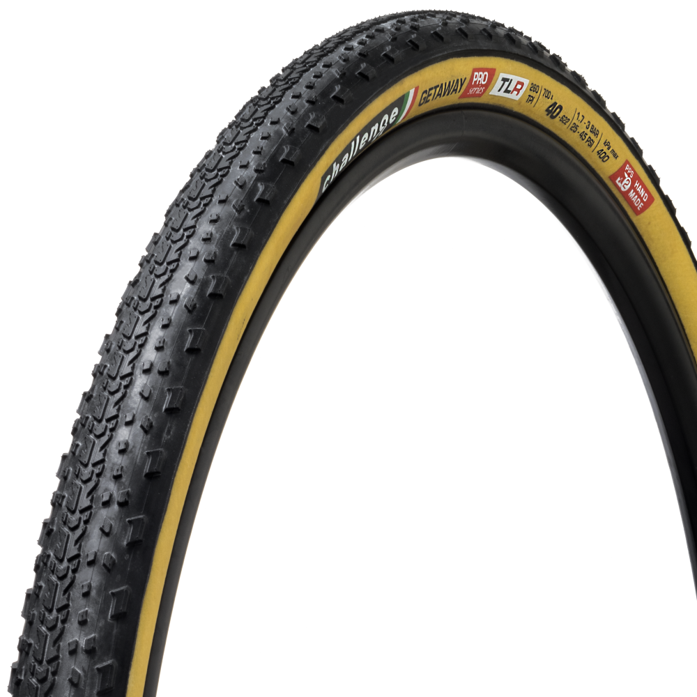 CHALLENGE OPEN GETAWAY 700x40c TubeType Beige tire