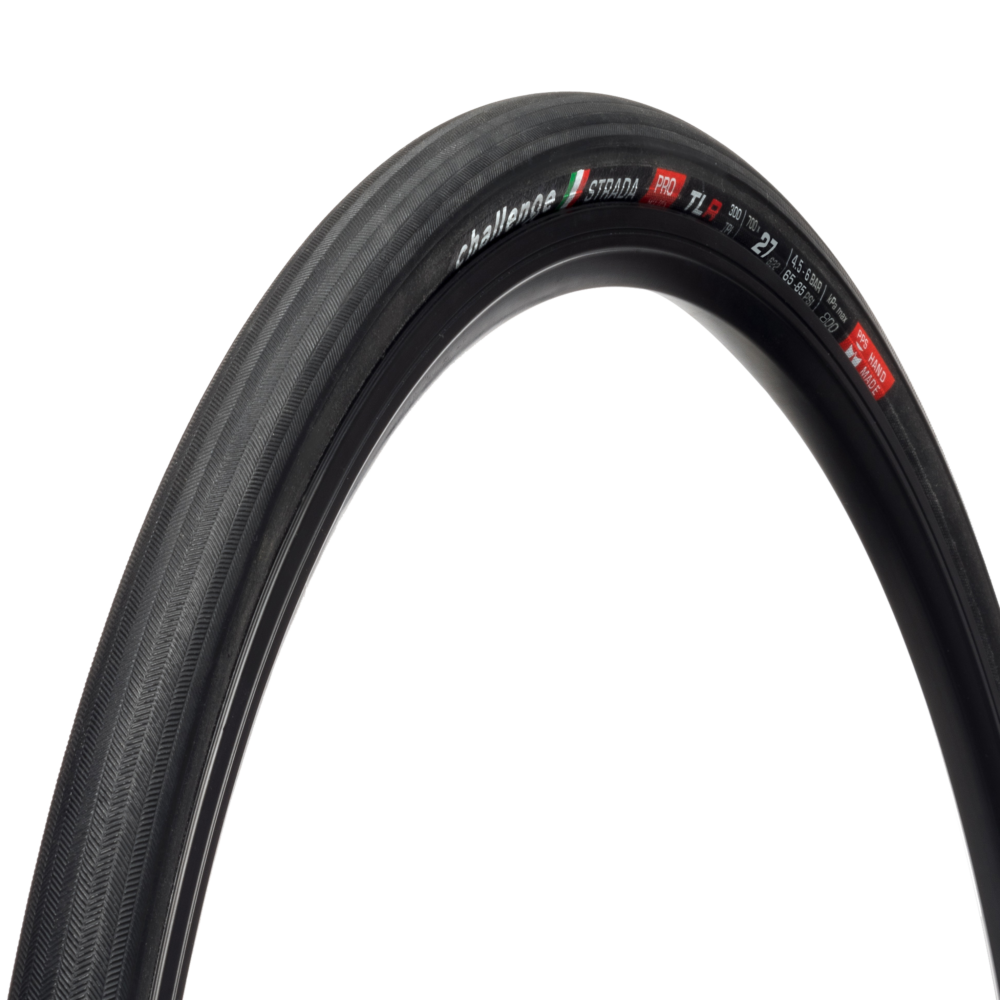 CHALLENGE STRADA 700x27c tire Tubeless Ready Black