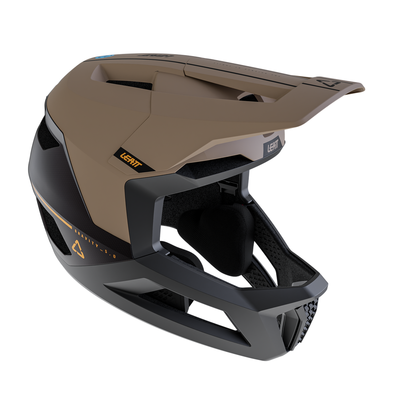 MTB Helmet LEATT GRAVITY 5.0 Brown