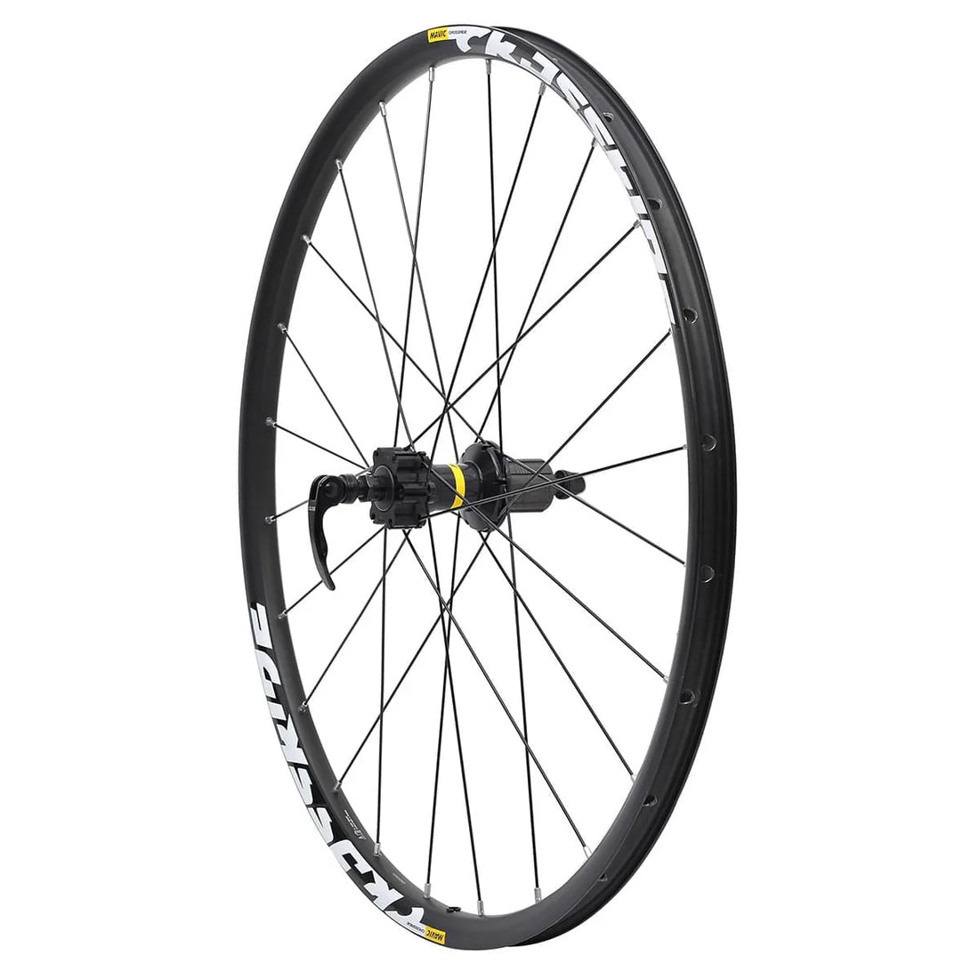 Pair of MAVIC CROSSRIDE FTS-X 26" Shimano HG 6 Hole Wheels