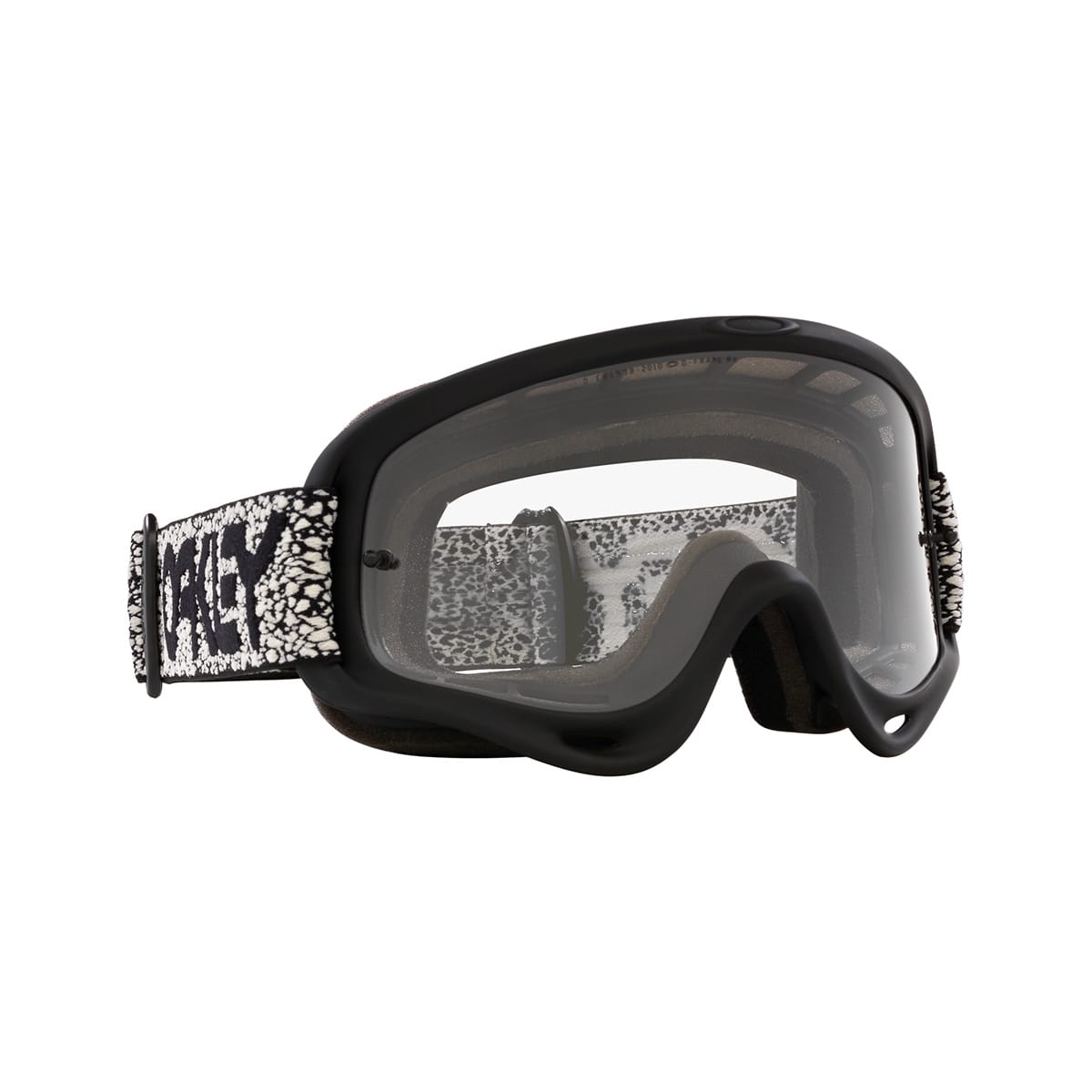 OAKLEY O FRAME MX Grey Crackle Transparent Goggle -OO7029-74