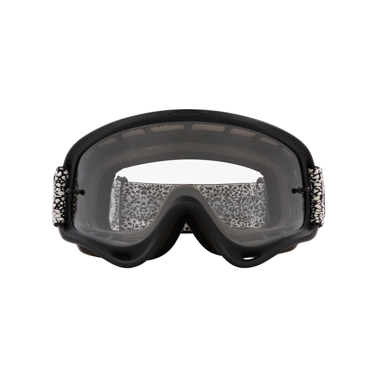 OAKLEY O FRAME MX Grey Crackle Transparent Goggle -OO7029-74