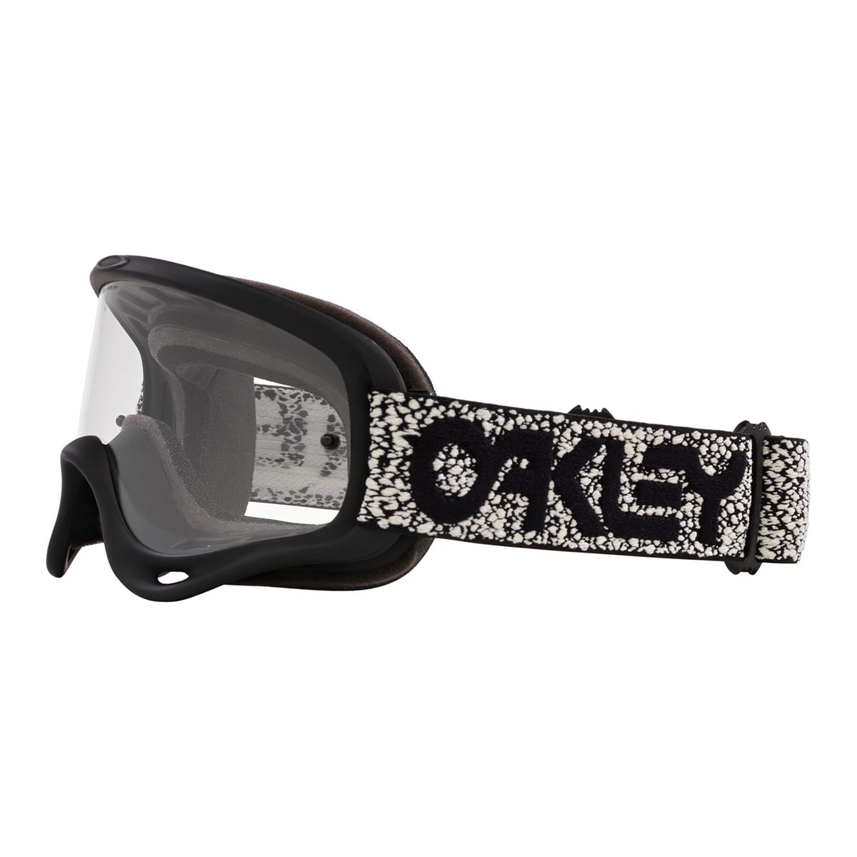 OAKLEY O FRAME MX Grey Crackle Transparent Goggle -OO7029-74