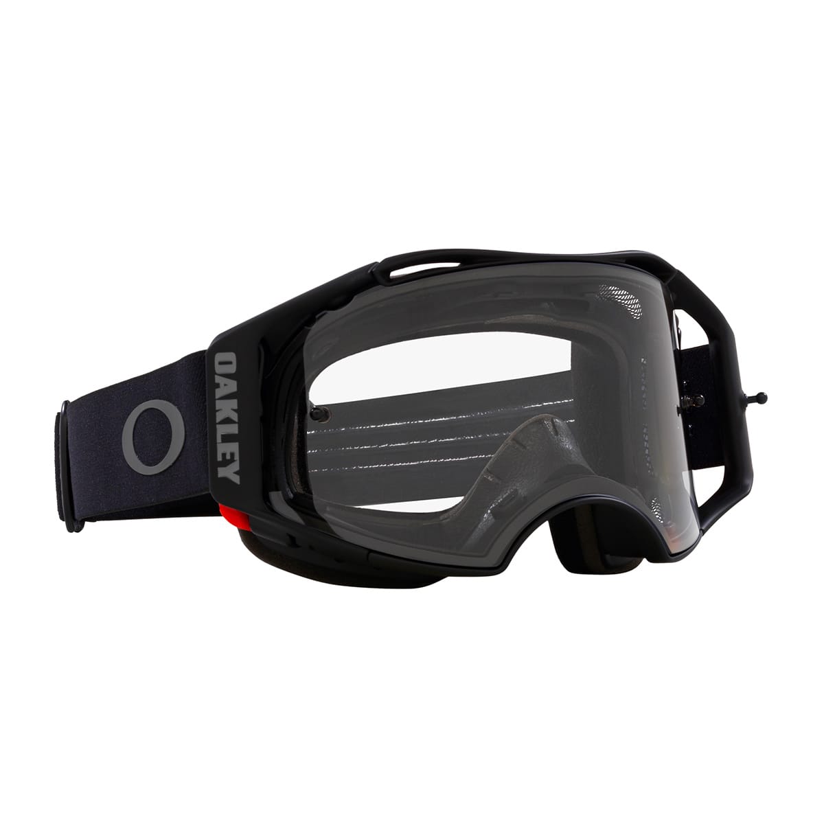 OAKLEY AIRBRAKE MTB Black Gunmetal Clear Goggle OO7107-21