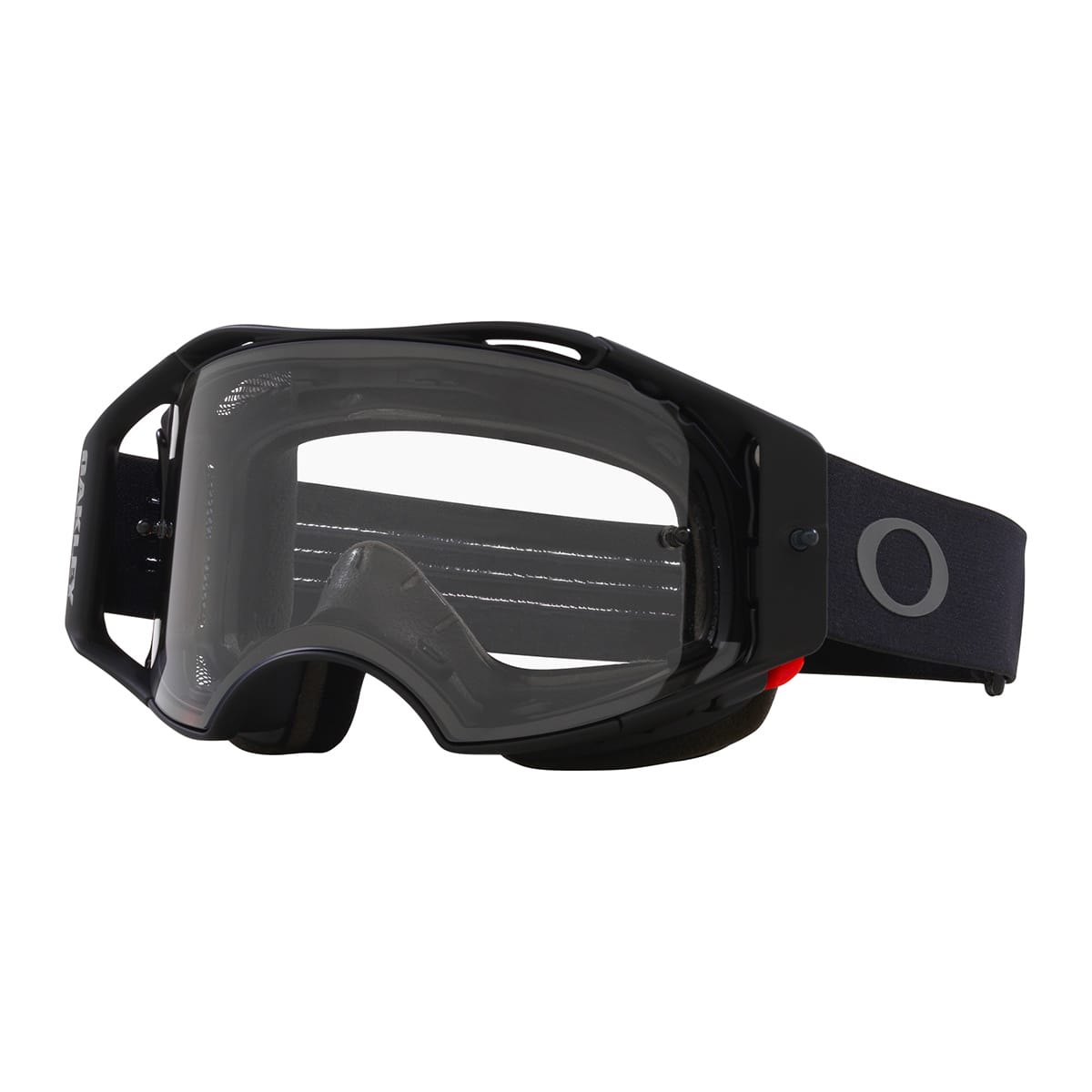 OAKLEY AIRBRAKE MTB Black Gunmetal Clear Goggle OO7107-21