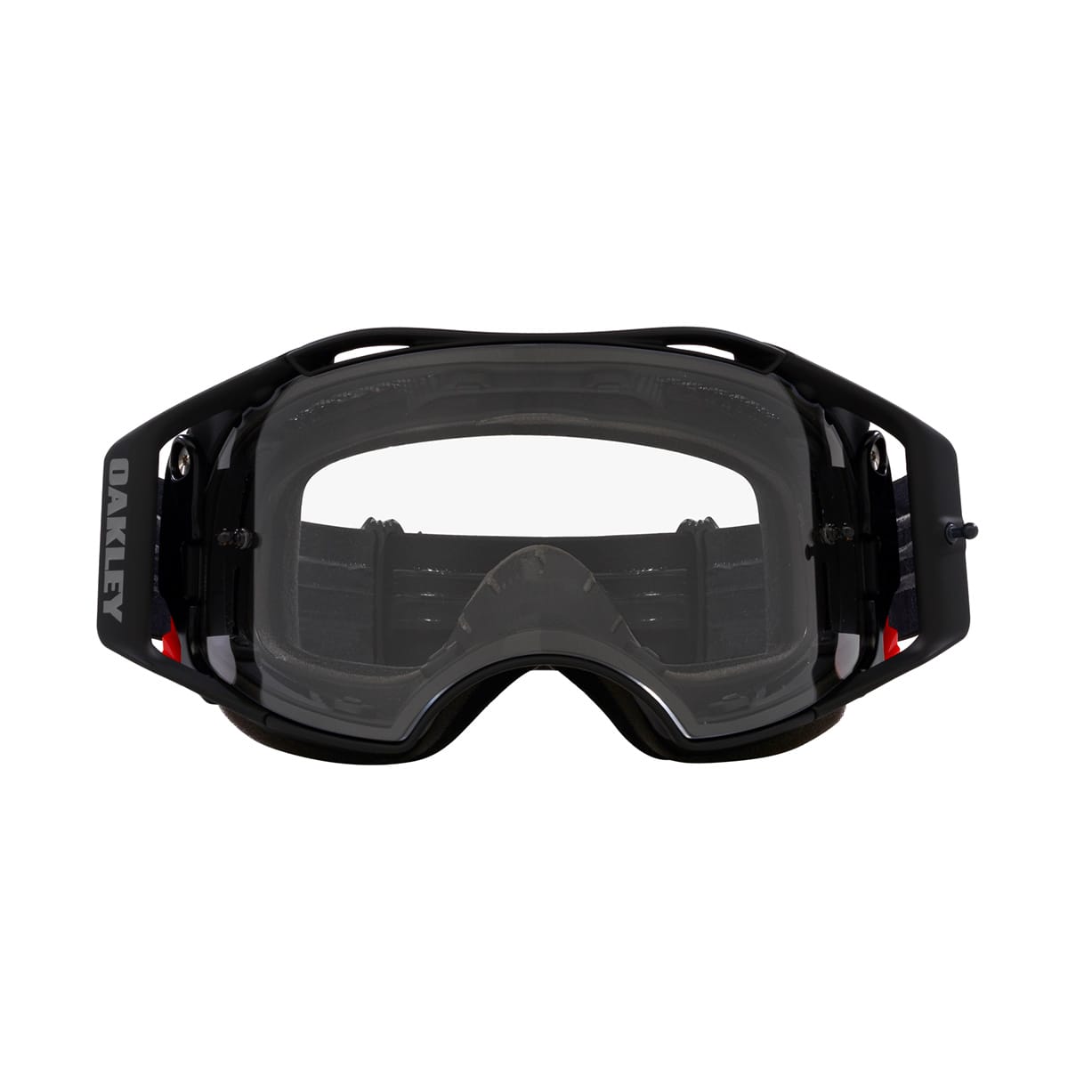 OAKLEY AIRBRAKE MTB Black Gunmetal Clear Goggle OO7107-21