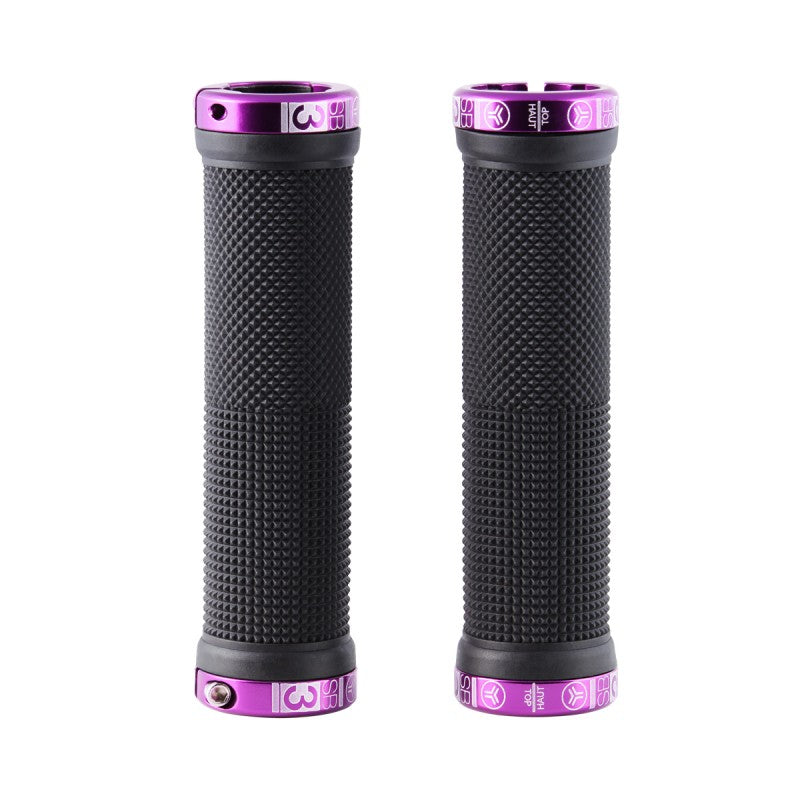 SB3 Grips KHEOPS Lock-On 129 mm Black/Violet