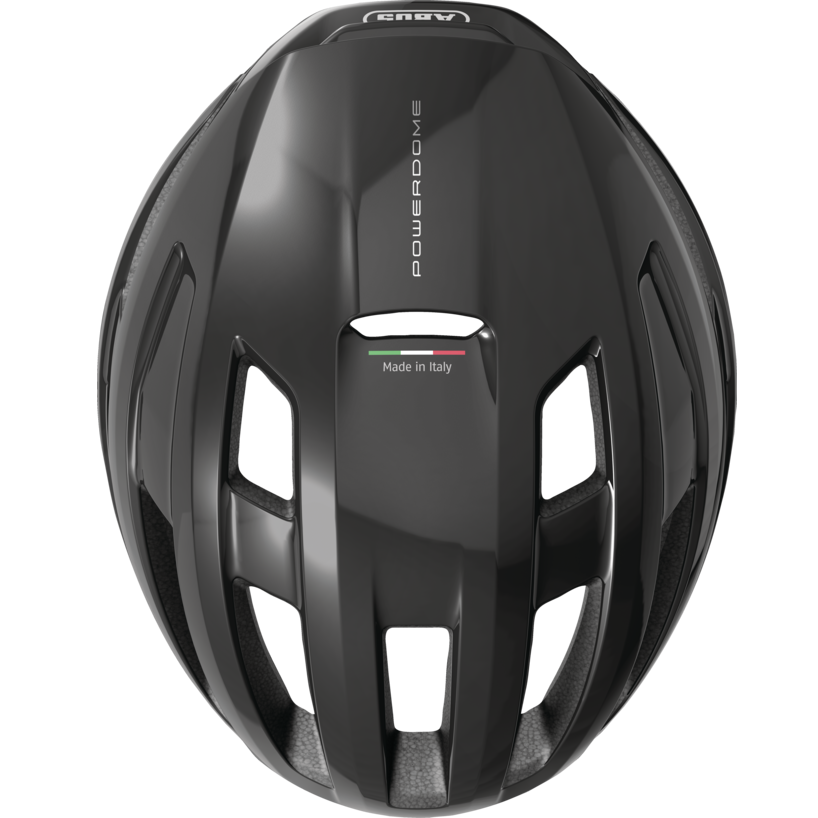 ABUS POWERDOME MIPS Road Helmet Black Glossy