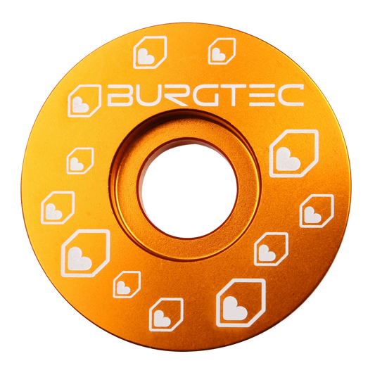 Stem cap BURGTEC 1"1/8 Orange