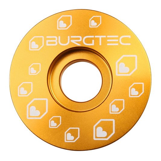 Stem cap BURGTEC 1"1/8 Gold