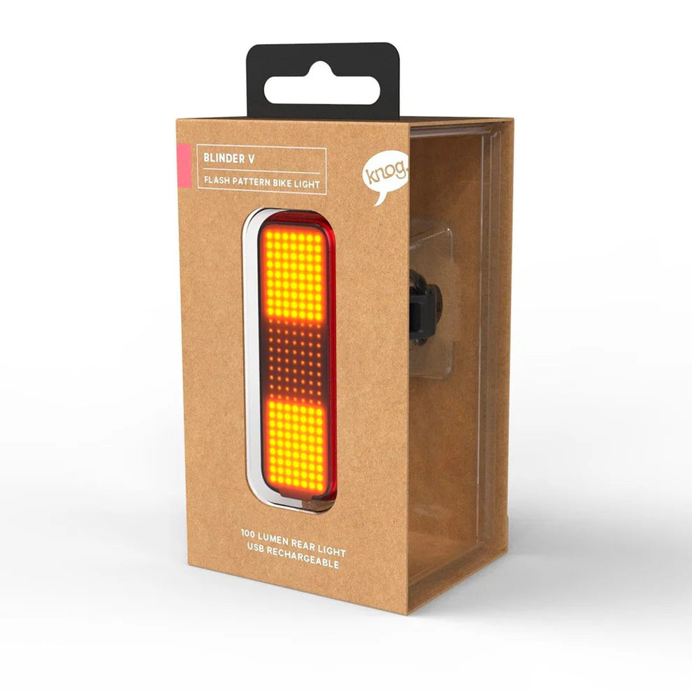 Rear lighting KNOG BLINDER V - Traffic - Black