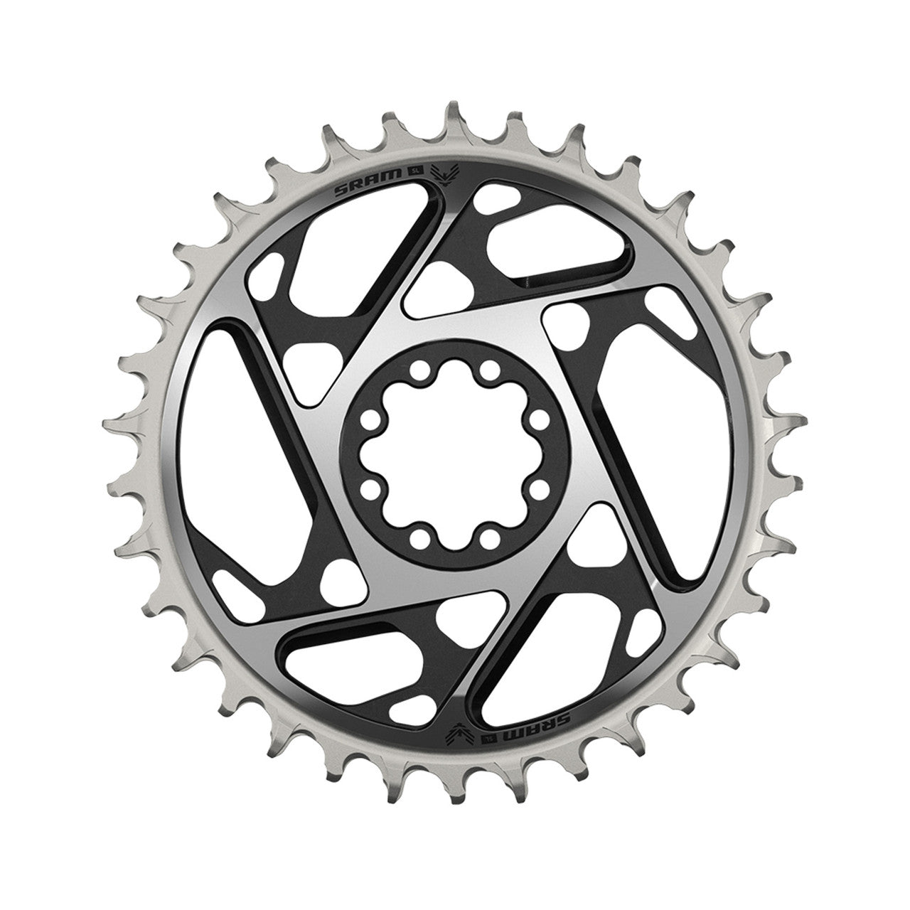 Chainring Mono SRAM XX-SL T-TYPE EAGLE BOOST 12 Speed Direct Mount Offset 3mm Black/Silver