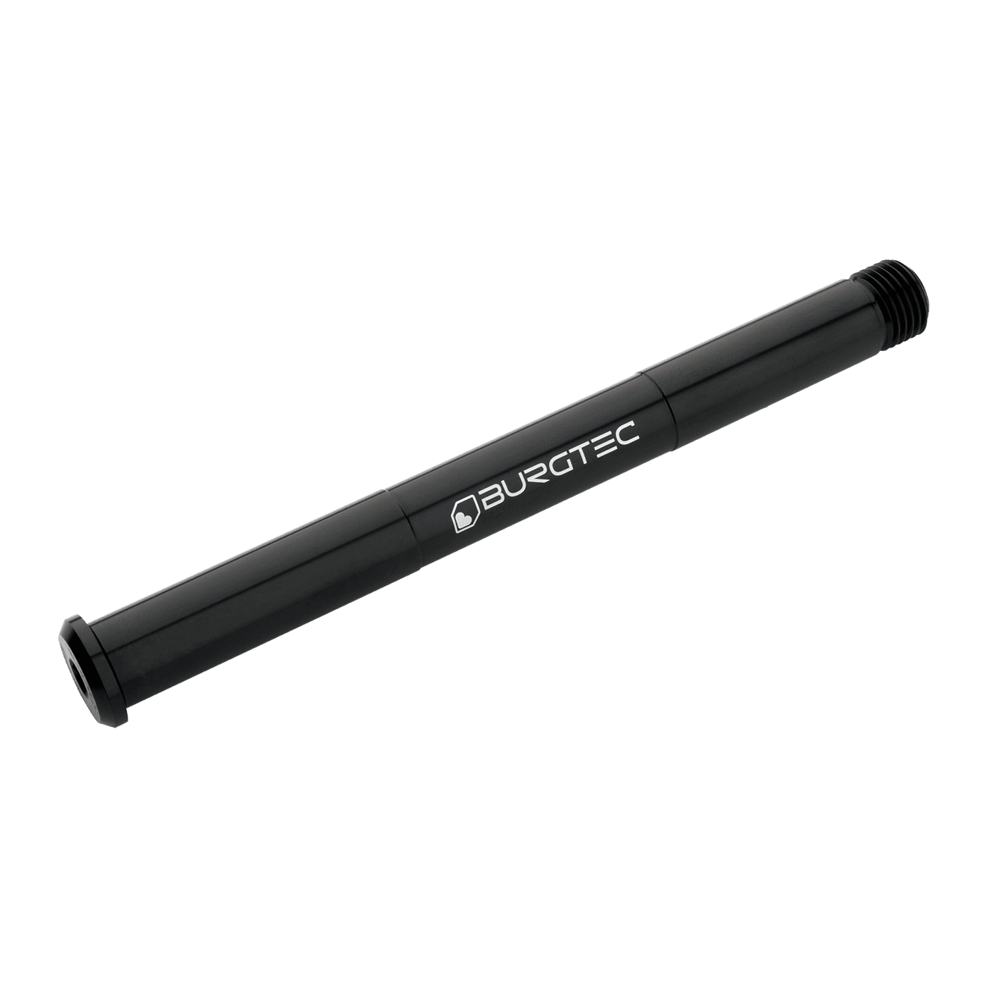 BURGTEC Front Wheel Axle for Rockshox Fork 15x110 mm Boost Black