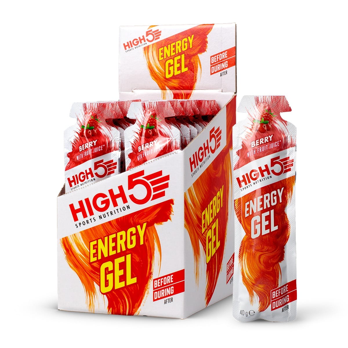 HIGH5 ENERGY GEL (40g) Red berries