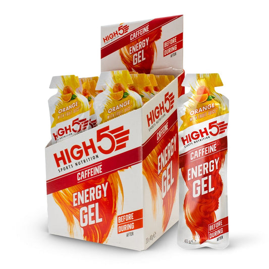 HIGH5 ENERGY GEL Caffeinen (40g) Orange