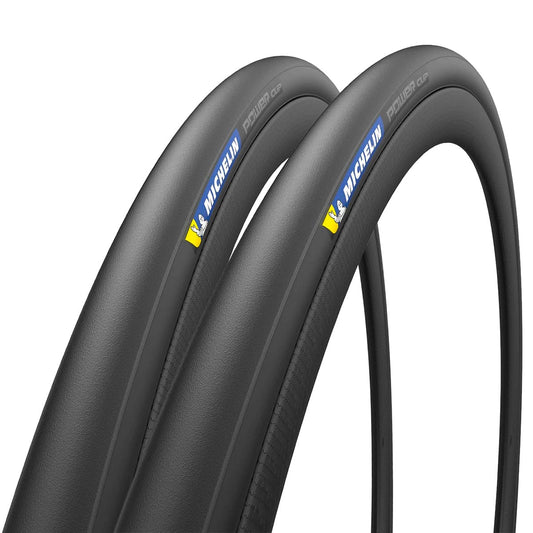 Pair of MICHELIN POWER CUP Competition Line 700x28c TubeType* Tires