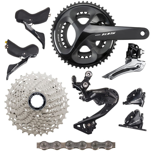 SHIMANO 105 R7020 2x11V complete groupset