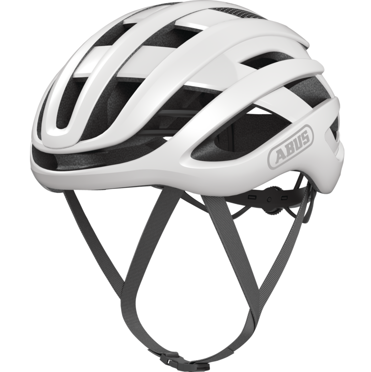 ABUS AIRBREAKER POLAR Road Helmet White