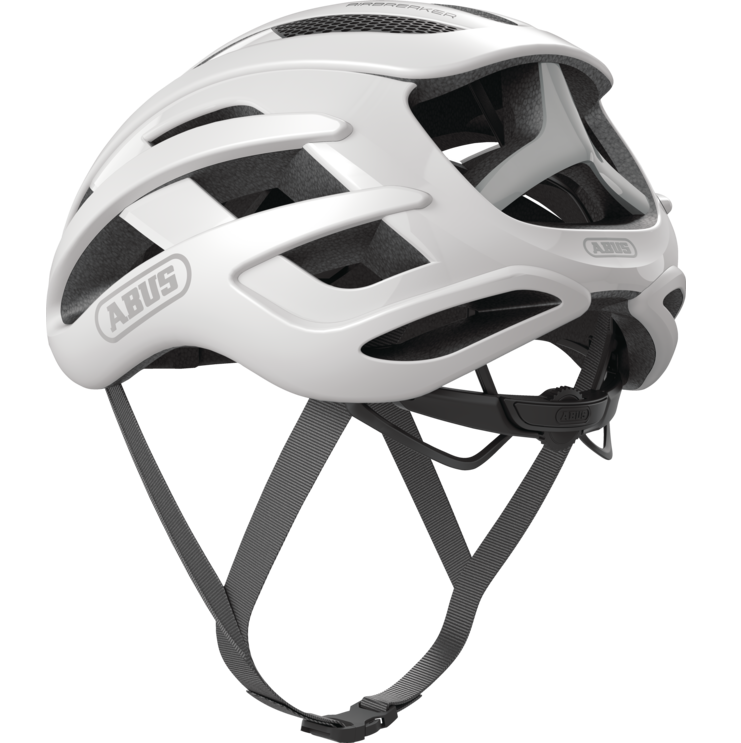 ABUS AIRBREAKER POLAR Road Helmet White