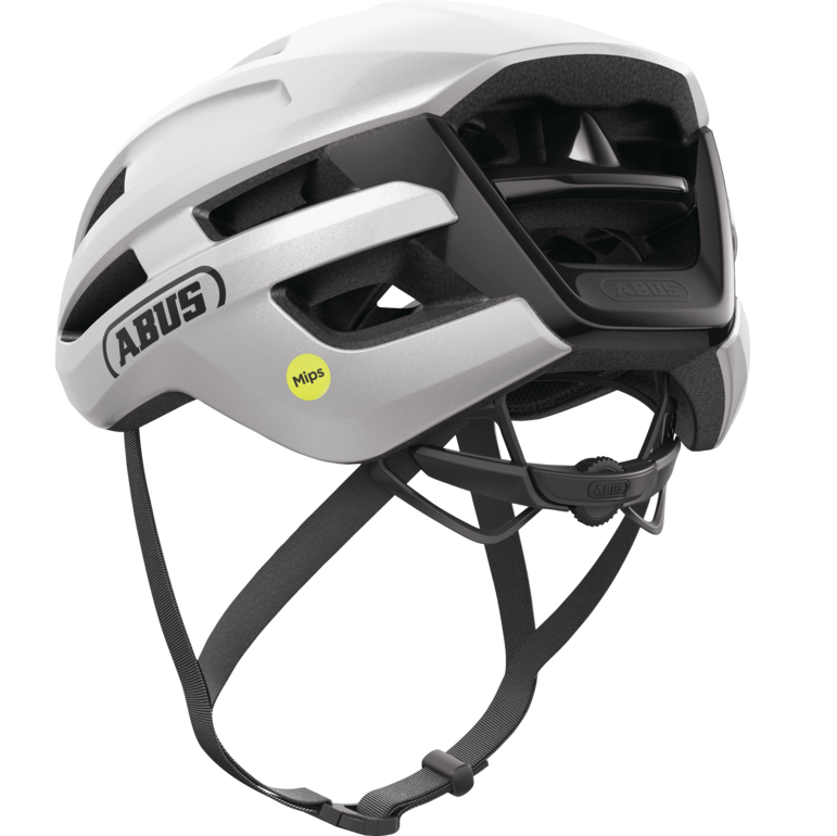 ABUS POWERDOME MIPS Road Helmet Silver