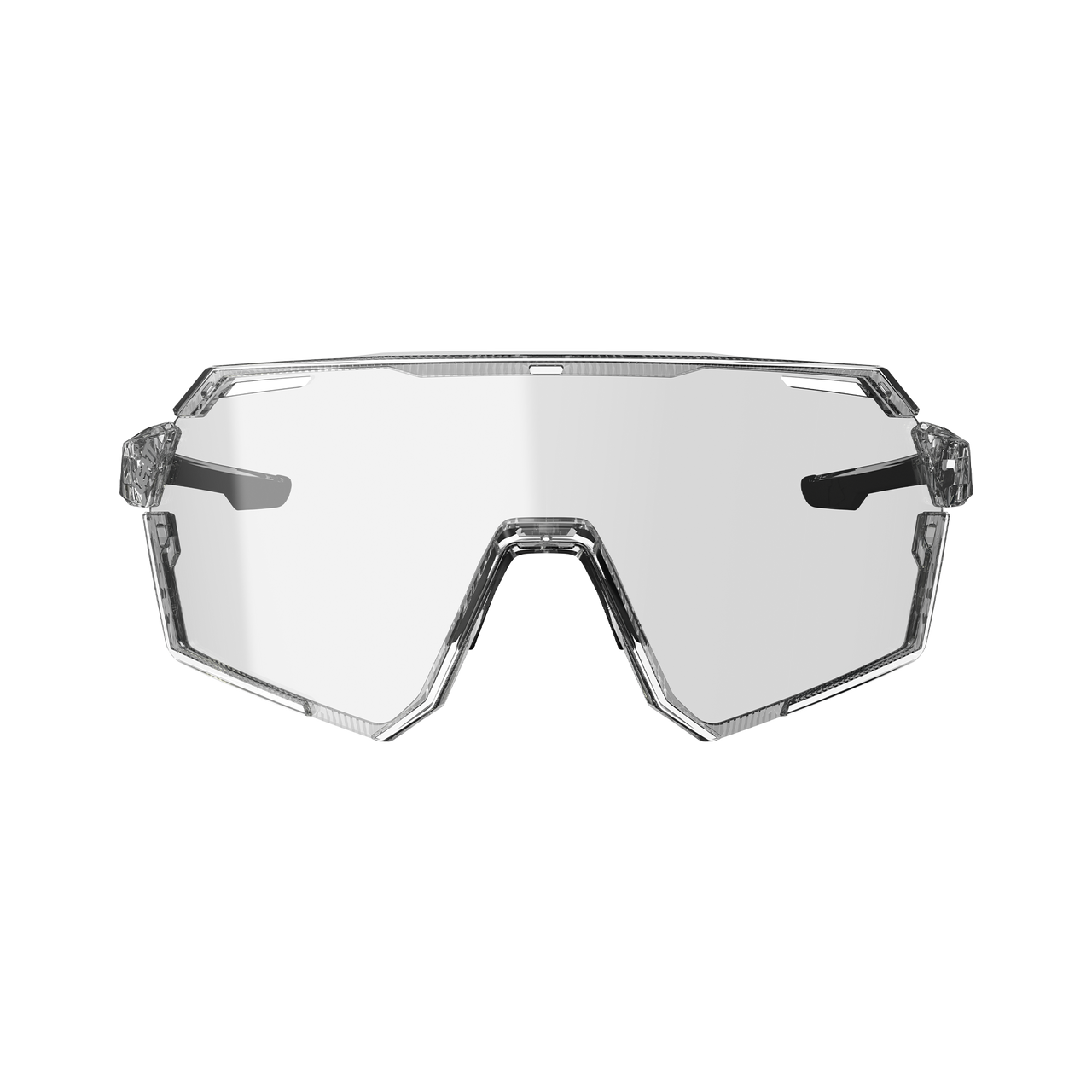 LEATT RIDEVIZ PRO LARGE Transparent Glasses Iriz Silver