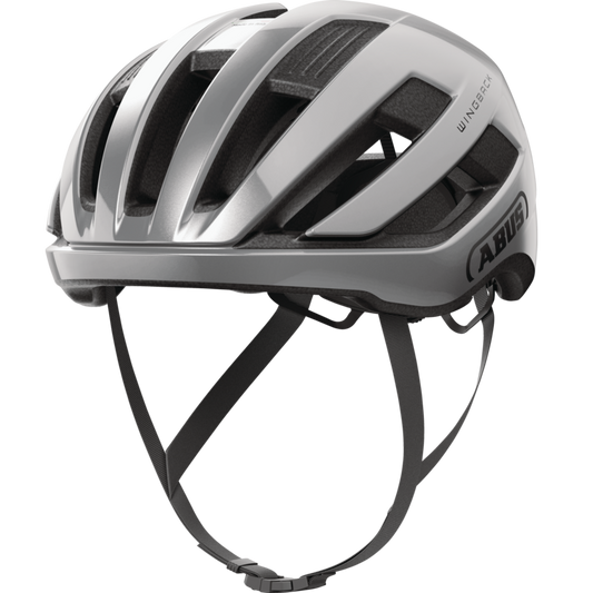 ABUS WINGBACK Road Helmet Silver