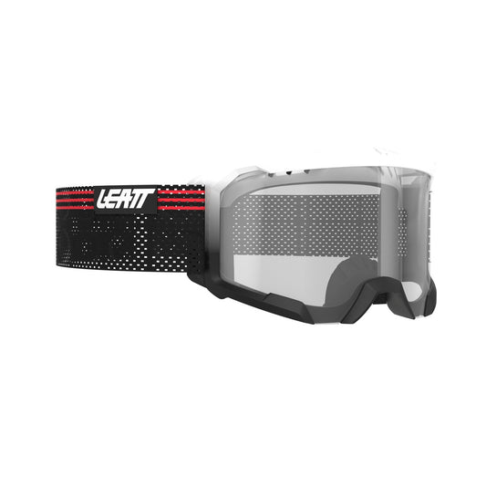 LEATT VELOCITY 4.0 MTB X-FLOW Goggle White/Grey Iriz Silver Lens 50 VLT
