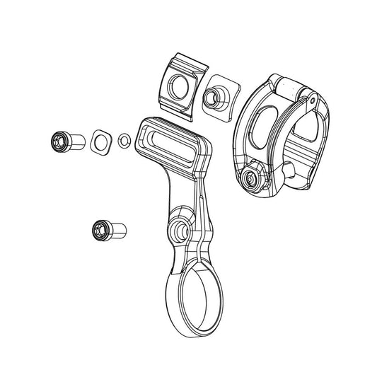 SRAM collar for AXS LEFT POD control (without MMX collar)