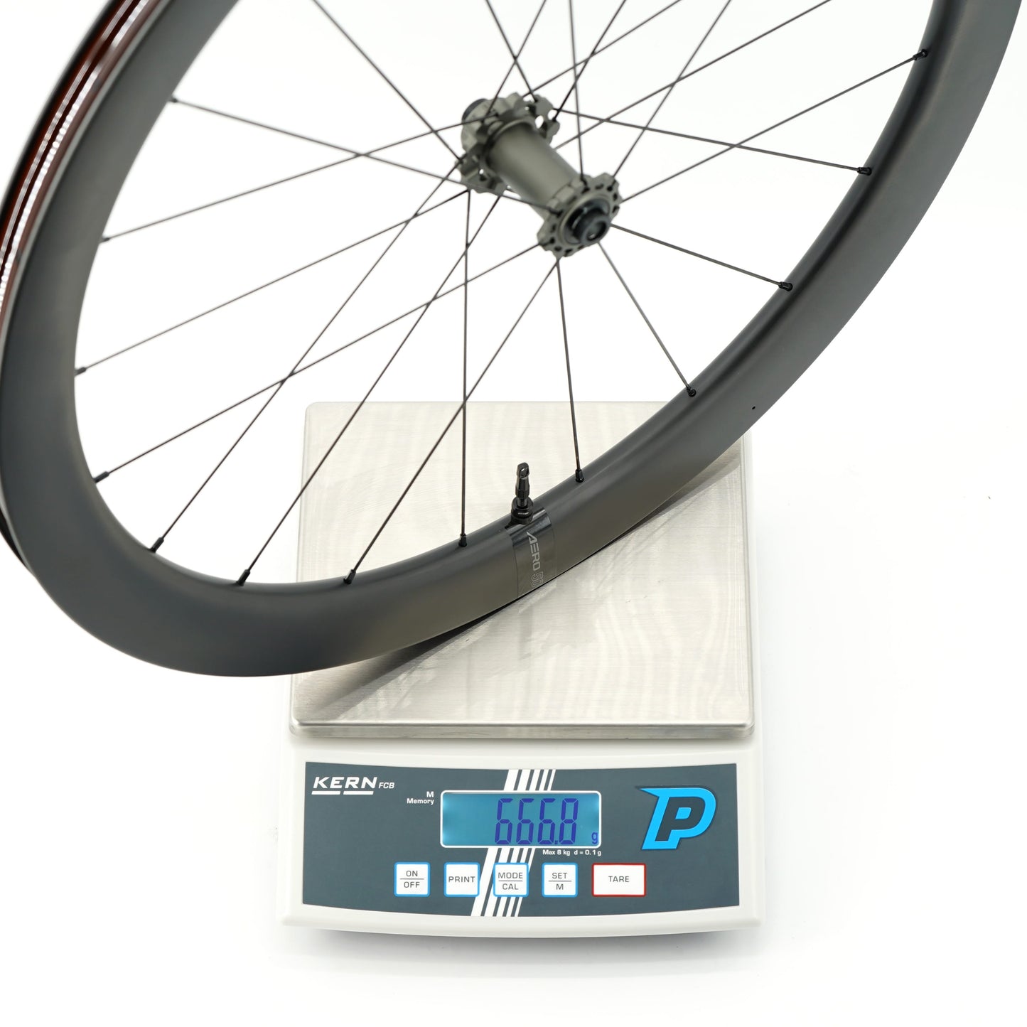 Pair of SCOM AERO 50-62 Tubeless Ready Wheels (Center Lock)