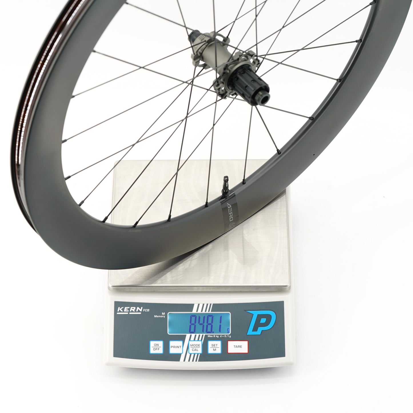 Pair of SCOM AERO 50-62 Tubeless Ready Wheels (Center Lock)