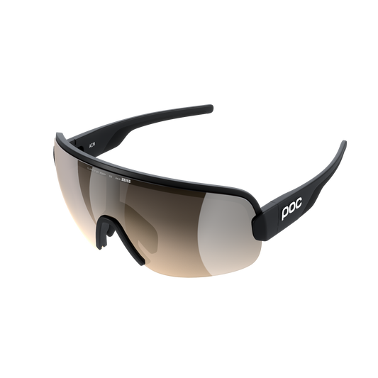 POC AIM Glasses Black Clarity Trail Partly Sunny Silver Lens