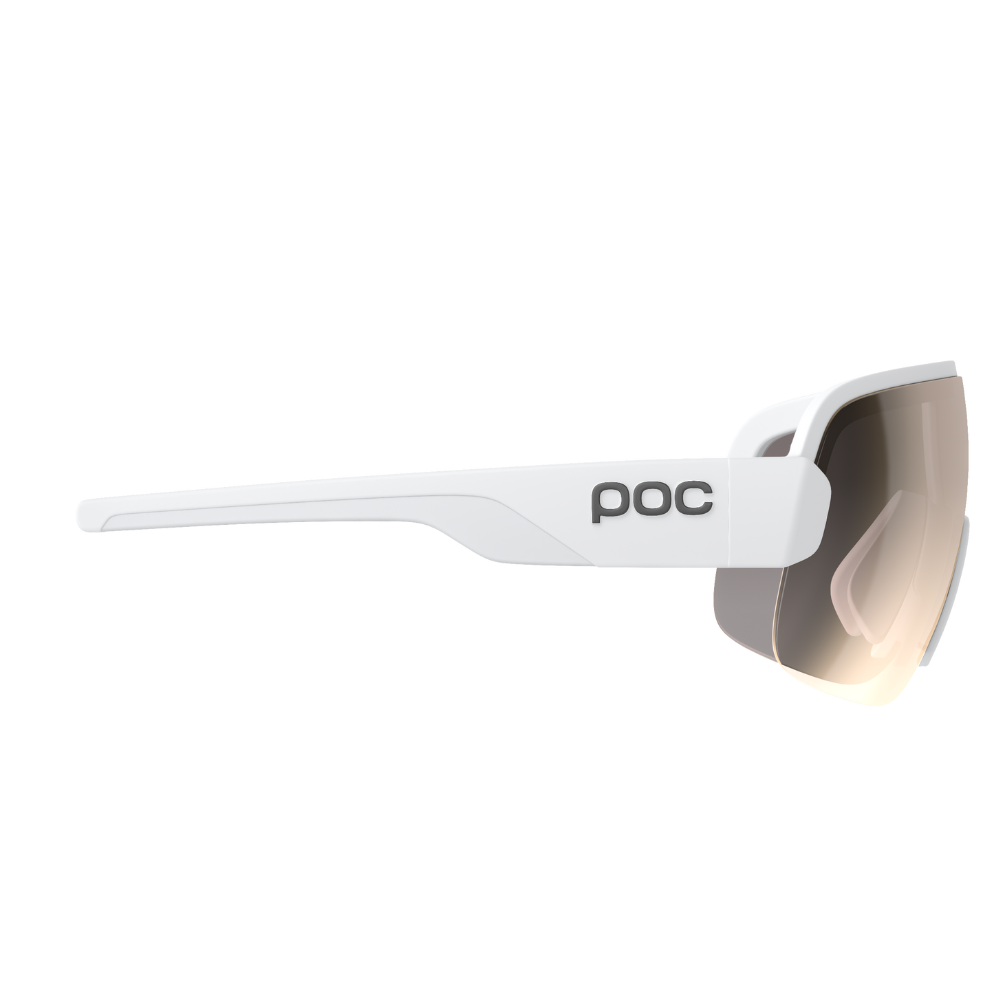 POC AIM Goggles White/Clarity Trail /Partly Sunny Silver