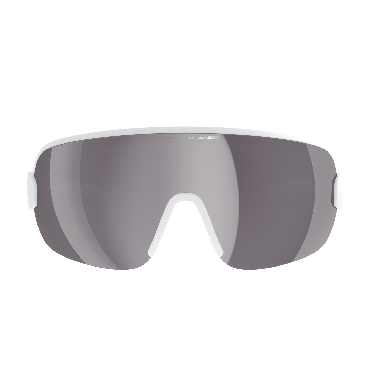 POC AIM Goggles White/Clarity Road/Sunny Silver