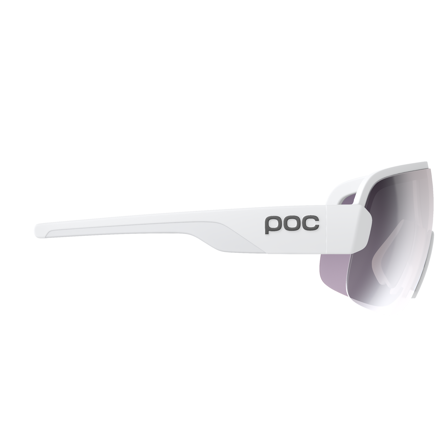 POC AIM Goggles White/Clarity Road/Sunny Silver