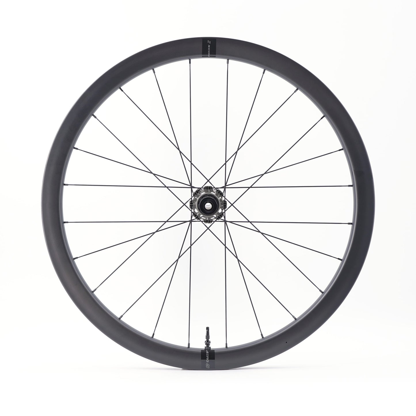 Pair of SCOM AERO Tubeless Ready Wheels (Center Lock)