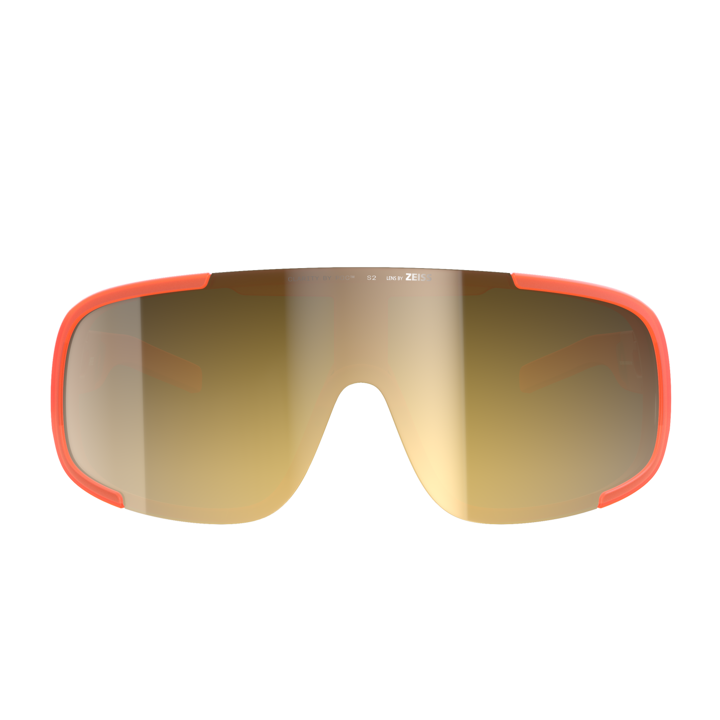 Glasses POC ASPIRE Orange Fluo Translucent/Clarity Road/Partly Sunny Gold